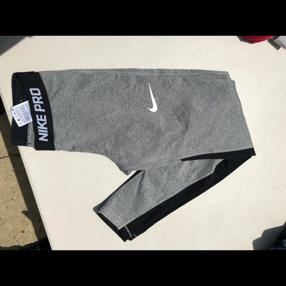 nike pro leggings, runs small